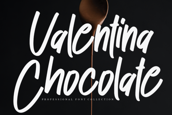 Valentina Chocolate Font Poster 1