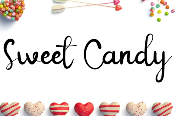 Valentine Font Poster 4