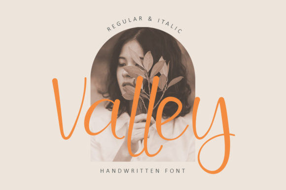 Valley Font Poster 1