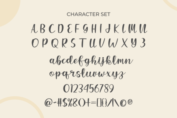 Valline Wish Font Poster 6