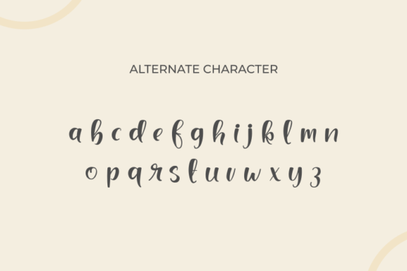 Valline Wish Font Poster 7