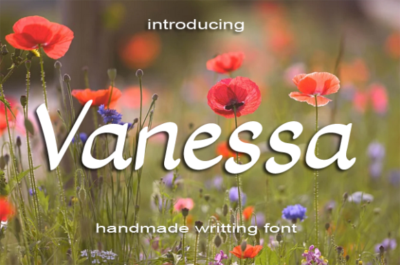 Vanessa Font Poster 1