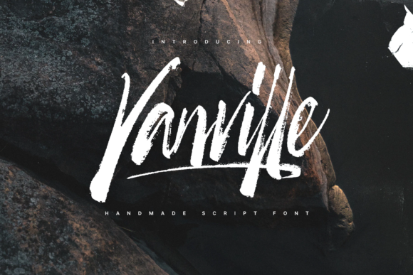 Vanville Script Font Poster 1