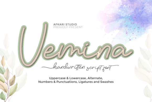 Vemina Script Font