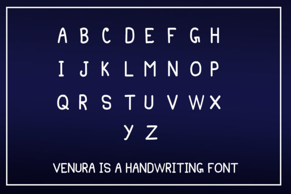Venura Font Poster 3