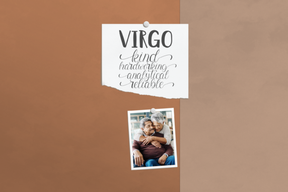 Very Virgo Duo Font Poster 4