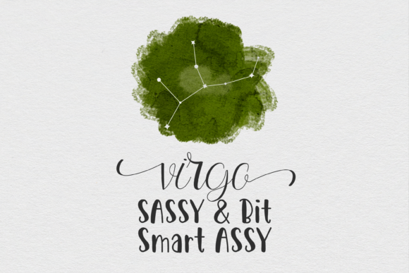 Very Virgo Duo Font Poster 7