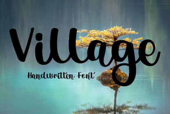 Village Font Poster 1
