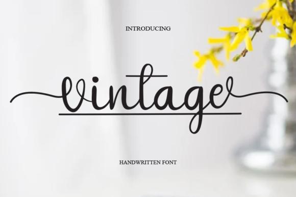 Vintage Font