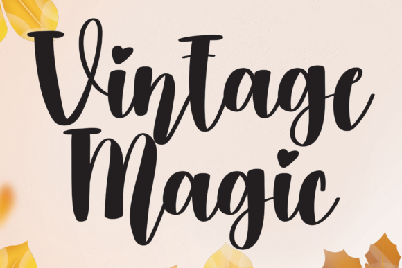 Vintage Magic Font