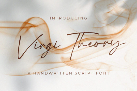 Virgi Theory Font Poster 1