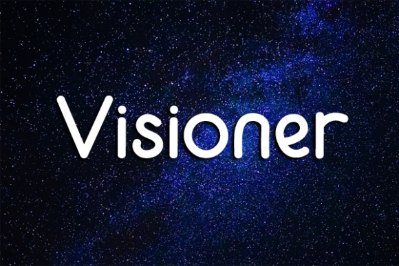 Visioner Font Poster 1