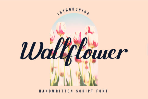 Wallflower Font Poster 1
