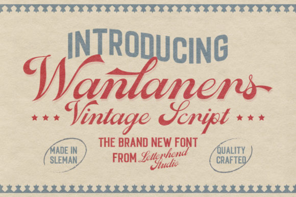 Wanlaners Font Poster 1