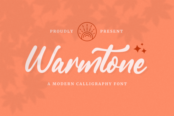 Warmtone Font Poster 1