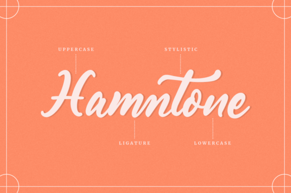 Warmtone Font Poster 9
