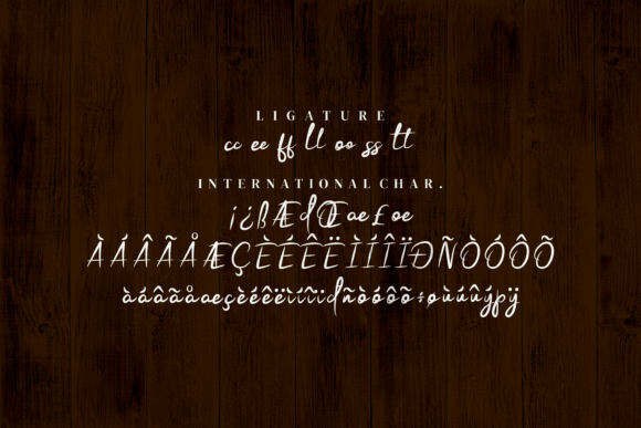 Washington Angharad Font Poster 7