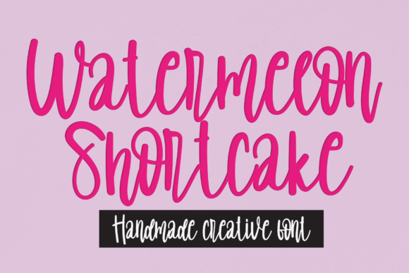 Watermelon Shortcake Font Poster 1