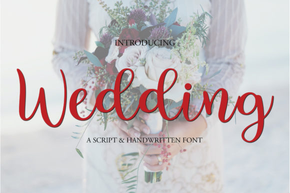 Wedding Font Poster 1