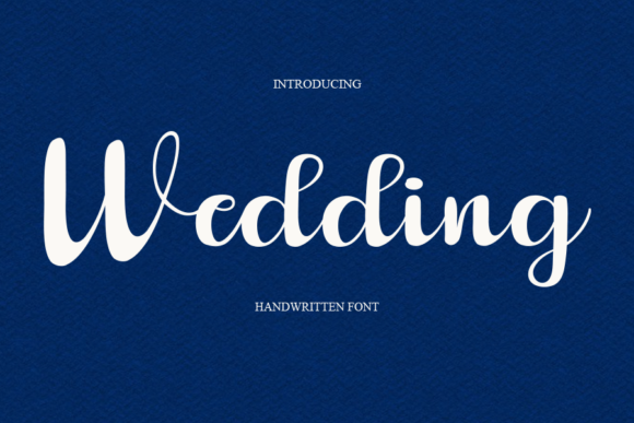 Wedding Font Poster 1