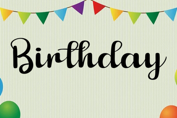 Wedding Font Poster 2