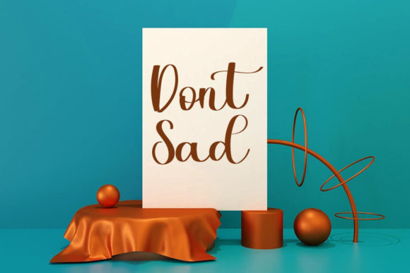 Wedding Christmas Font Poster 3