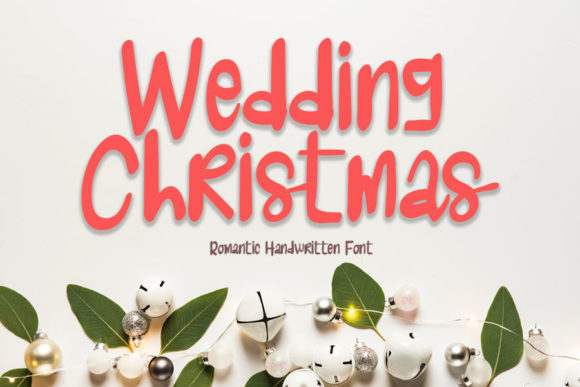 Wedding Christmas Font