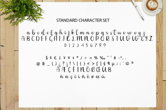 Wedding in Summer Font Poster 4
