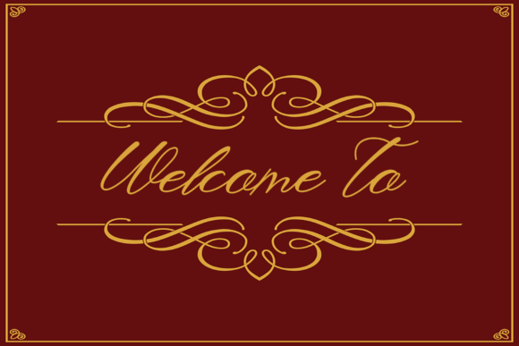 Wedding Invitation Font Poster 5