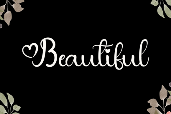 Wedding Julia Font Poster 2