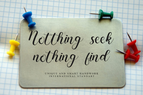 Wedding Mandala Font Poster 2