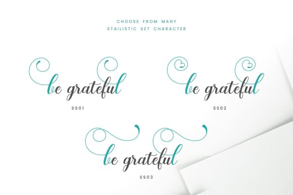 Wedding Paradise Font Poster 5