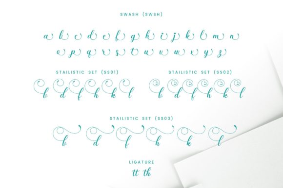 Wedding Paradise Font Poster 7