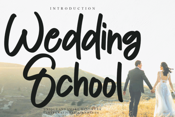 Wedding School Font