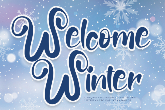 Welcome Winter Font