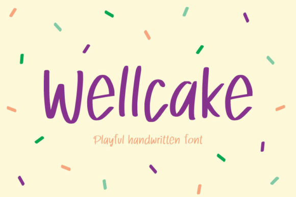 Wellcake Font