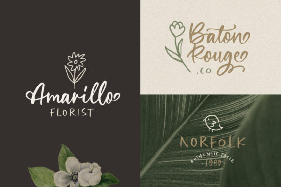 Wellytonia Package Font Poster 7