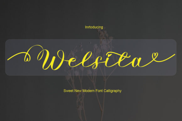 Welsita Font Poster 1