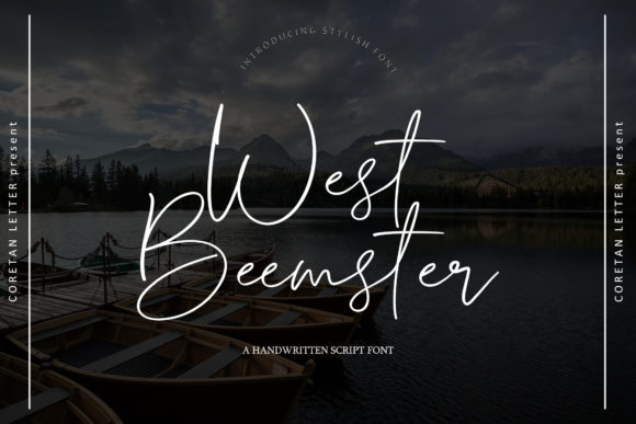 West Beemster Font Poster 1
