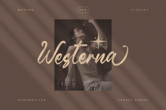 Westerna Font Westerna Font Poster 1