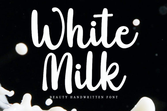 White Milk Font