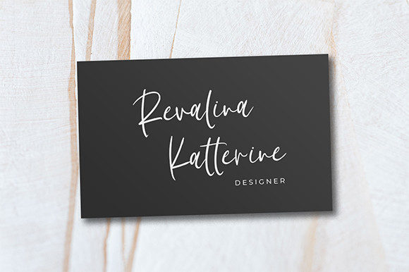 White Sunlight Font Poster 4