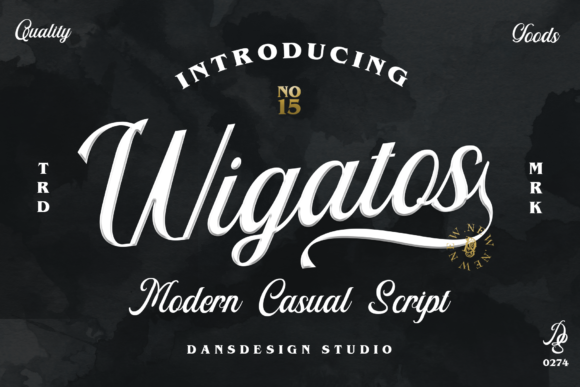 Wigatos Font Poster 1