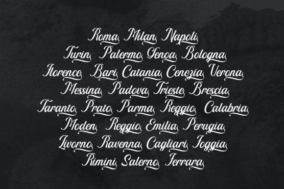 Wigatos Font Poster 5
