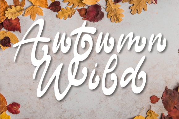 Wild Autumn Font Poster 1