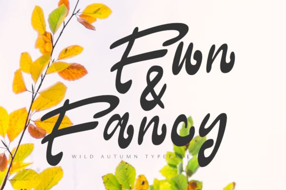 Wild Autumn Font Poster 5