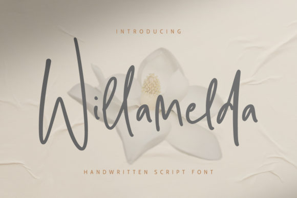 Willamelda Font Poster 1