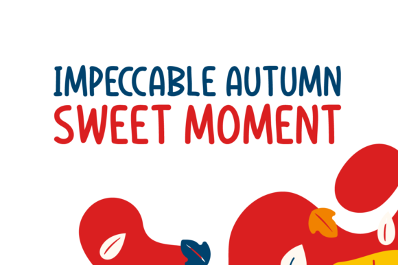 Winsome Autumn Font Poster 3