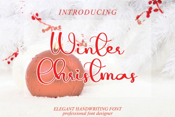 Winter Christmas Font