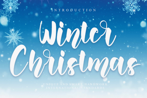 Winter Christmas Font